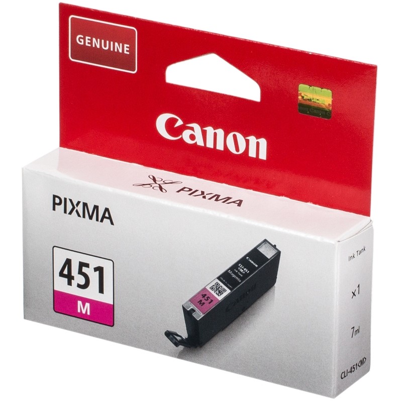 Картридж Canon CLI-451M пурпурный