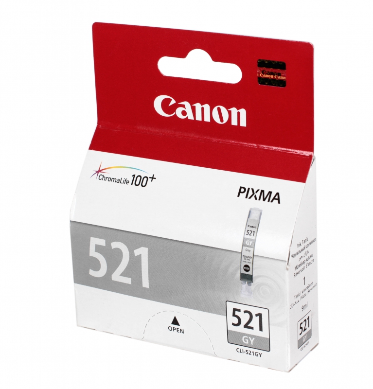 Картридж Canon CLI-521GY серый