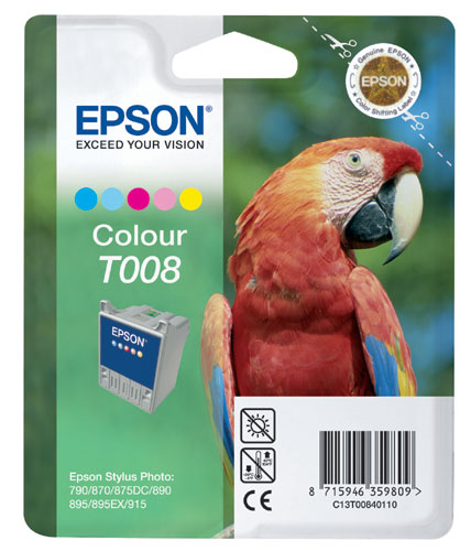 Картридж Epson Т008 (C13T00840110) Цветной
