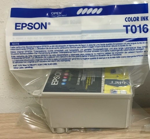 Картридж Epson T016 (C13T01640110) Цветной
