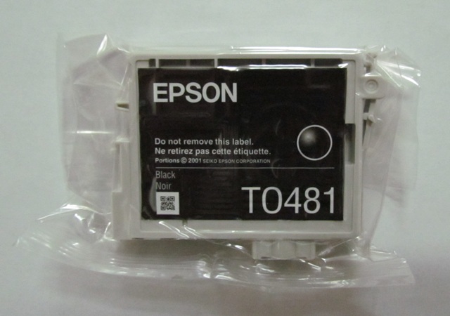Картридж Epson T0481 (C13T04814010) Черный