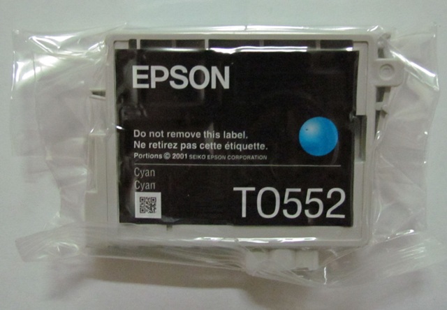Картридж Epson T0552 (C13T05524010) Голубой