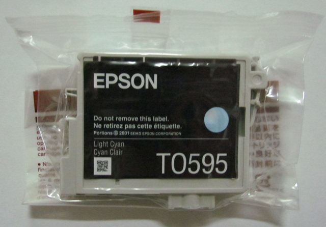 Картридж Epson T0595 (C13T059540) Светло-голубой