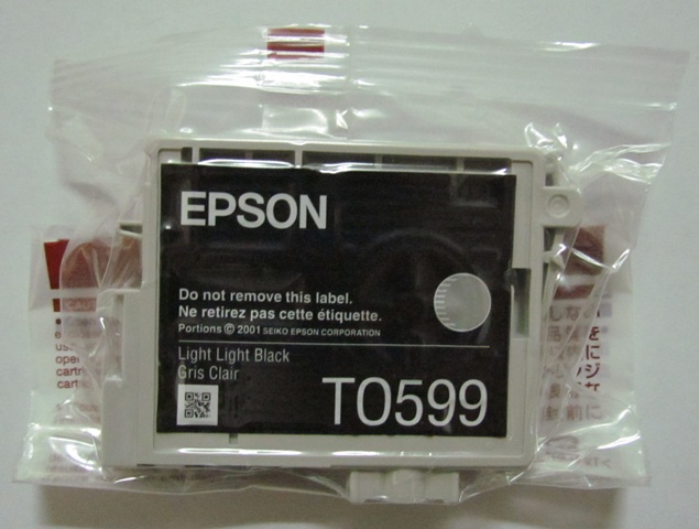 Картридж Epson T0599 (C13T059940) Светло-серый