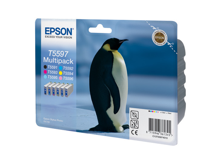 Комплект картриджей Epson T5597 (C13T55974010)