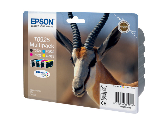 Комплект картриджей Epson T0925 (C13T09254A10)
