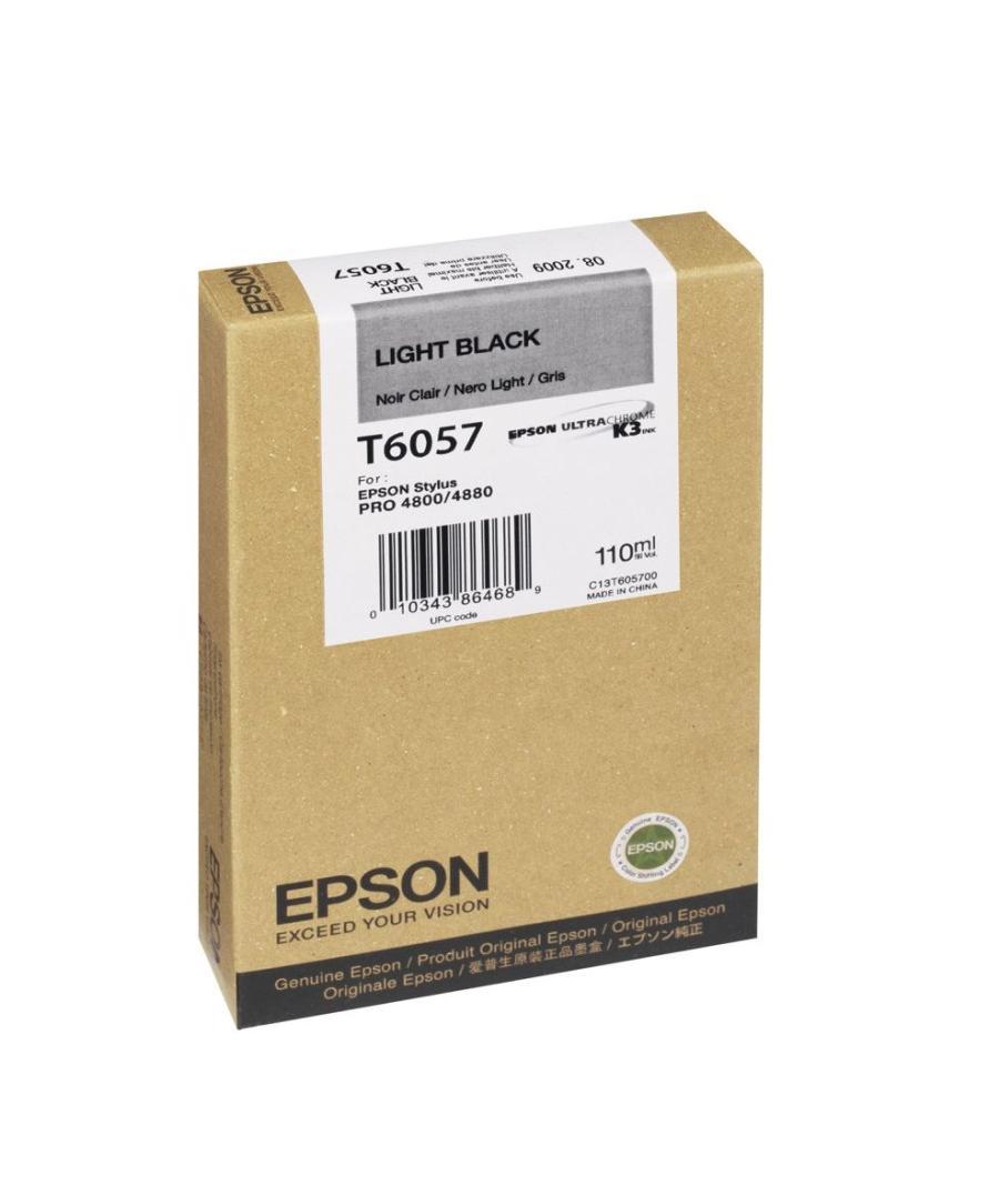 Картридж Epson T6057 (C13T605700) Серый