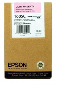Картридж Epson T605C (C13T605C00) Светло-пурпурный