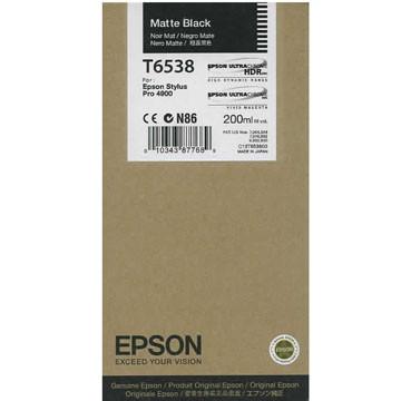 Картридж Epson T6538 (C13T653800) Матовый-черный