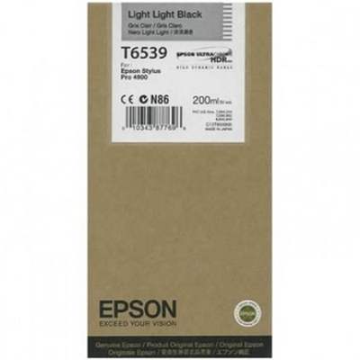 Картридж Epson T6539 (C13T653900) Светло-серый