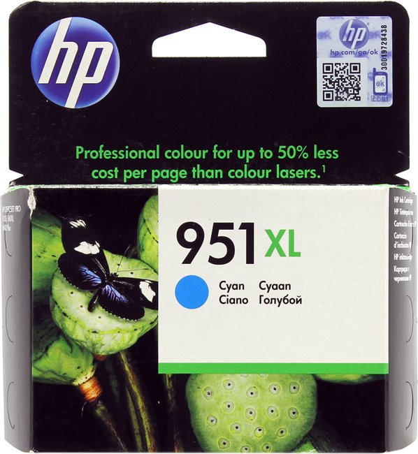 Картридж HP CN046AE (№951XL) Голубой