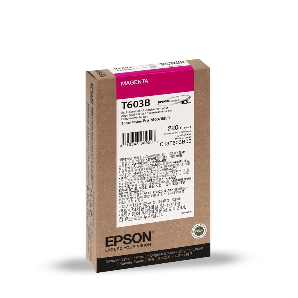 Картридж Epson T603B (C13T603B00) Пурпурный