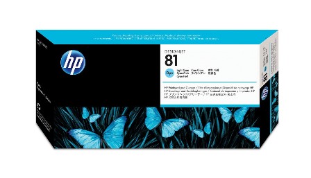 Картридж HP 81 (C4954A) светло-голубой