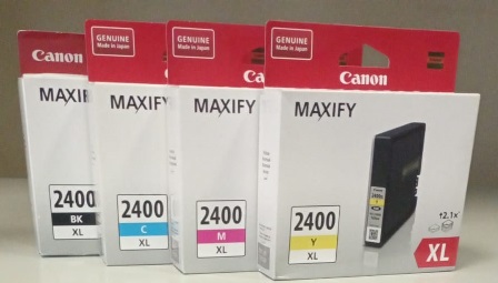 ����� ���������� Epson PGI-2400XL (BK+C+M+Y) (9257B001[AA]-9276B001[AA])