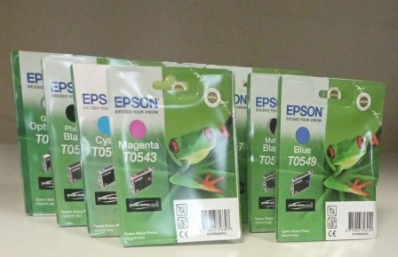 ����� ���������� Epson T0540-T0549 (C13T05404010-C13T05494010)