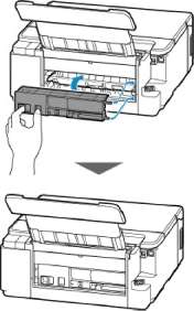 Как вытащить бумагу из принтера если зажевало pantum m6550nw